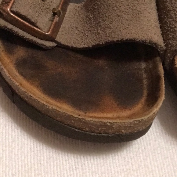 Birkenstock Taupe Arizona 2 Strap Sandals sz 39 - Picture 6 of 15